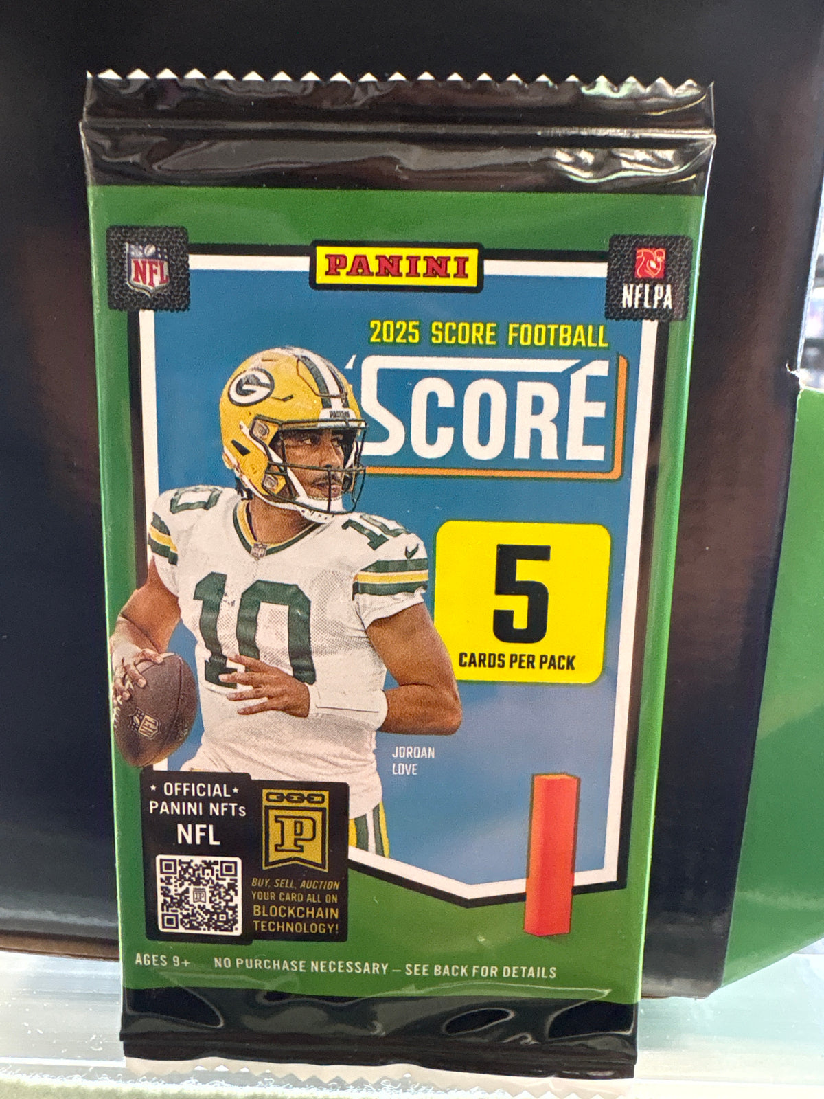 Panini 2025 football single pack
