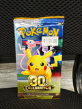 Pokémon 30th celebration single pack
