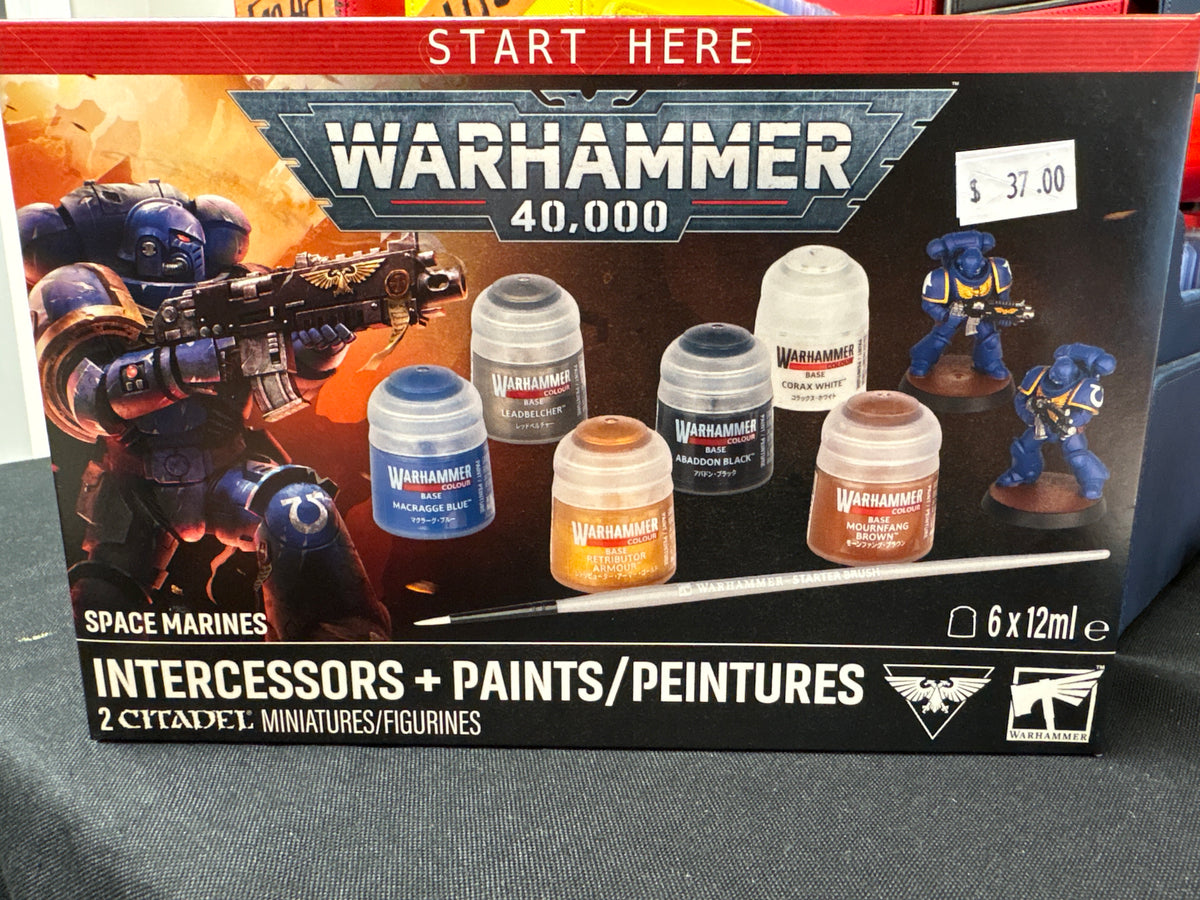 Warhammer 40,000 Space Marines Intercessors + paint 2 Citadel
