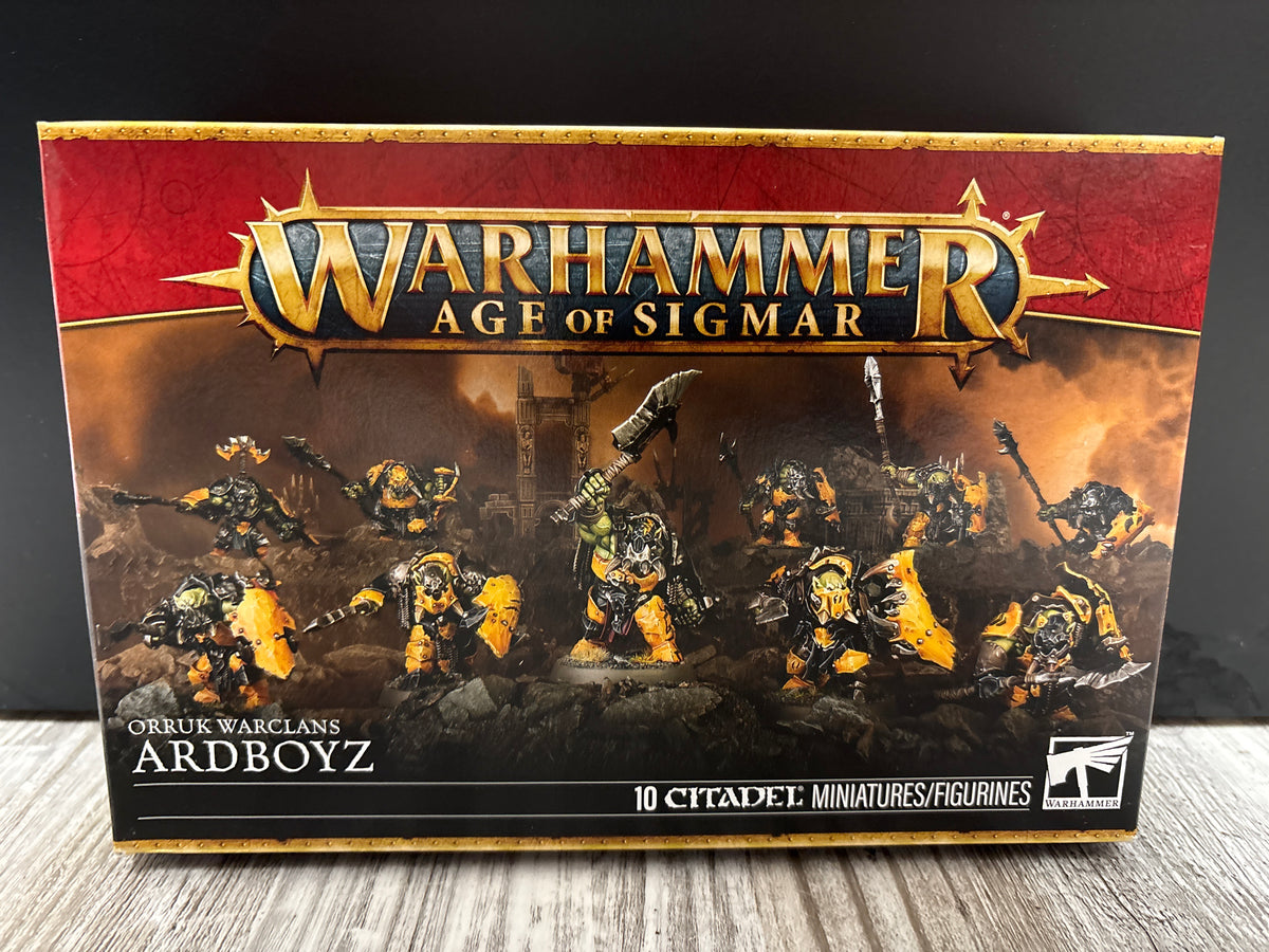 Warhammer age Sigmar Orruk Warclans Ardboyz