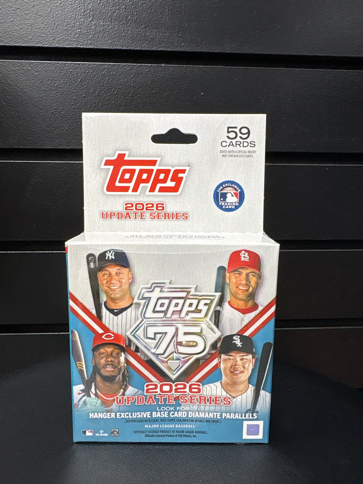 Topps baseball 75 2026 updated Series hanger box