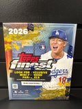 Topps Finest 2026 Mega box