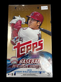 Topps 2018 Baseball updated series hobby box