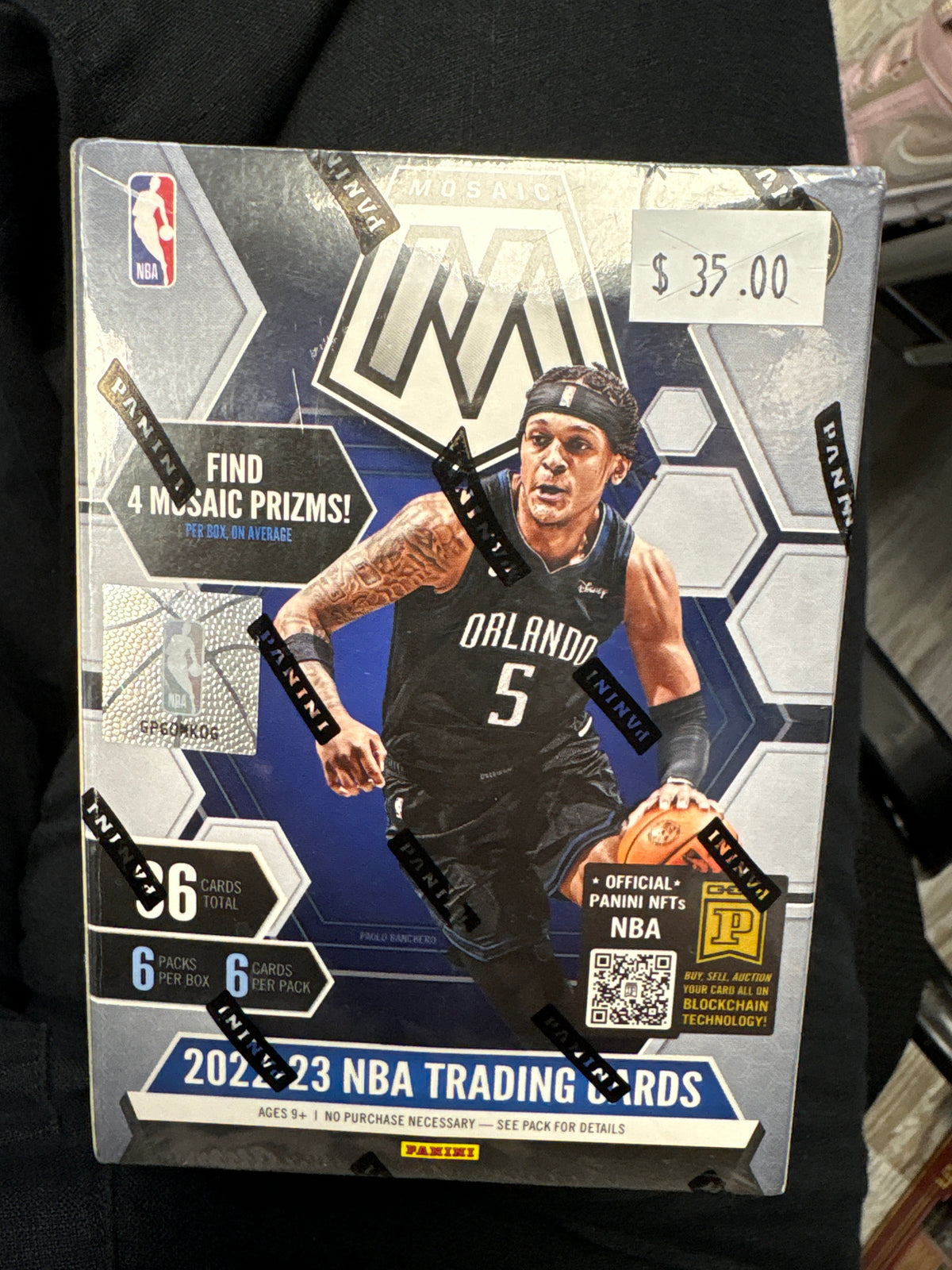 Panini Mosaic Basketball 2022/2023 blaster box