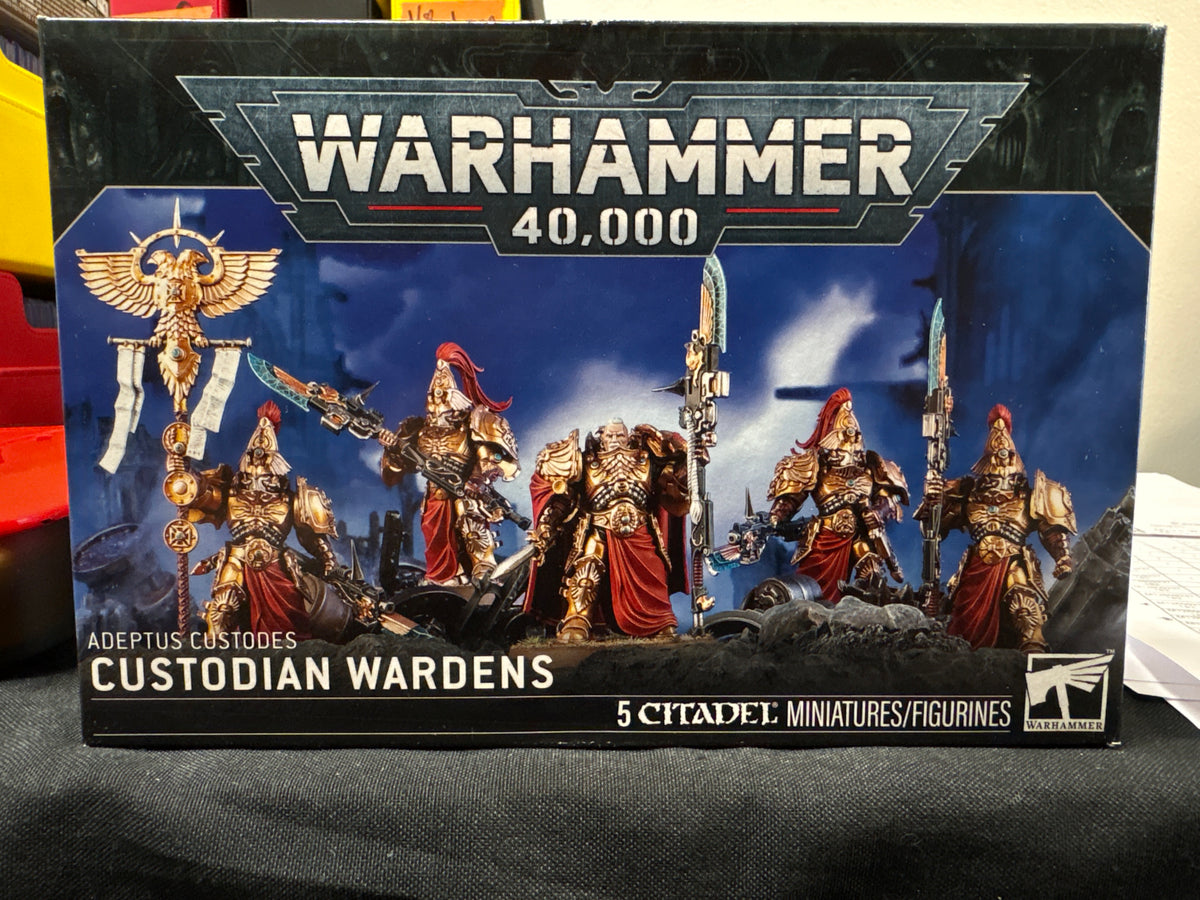 Warhammer 40,000 Adeptus Custodes Custodian Wardens 5 Citadel