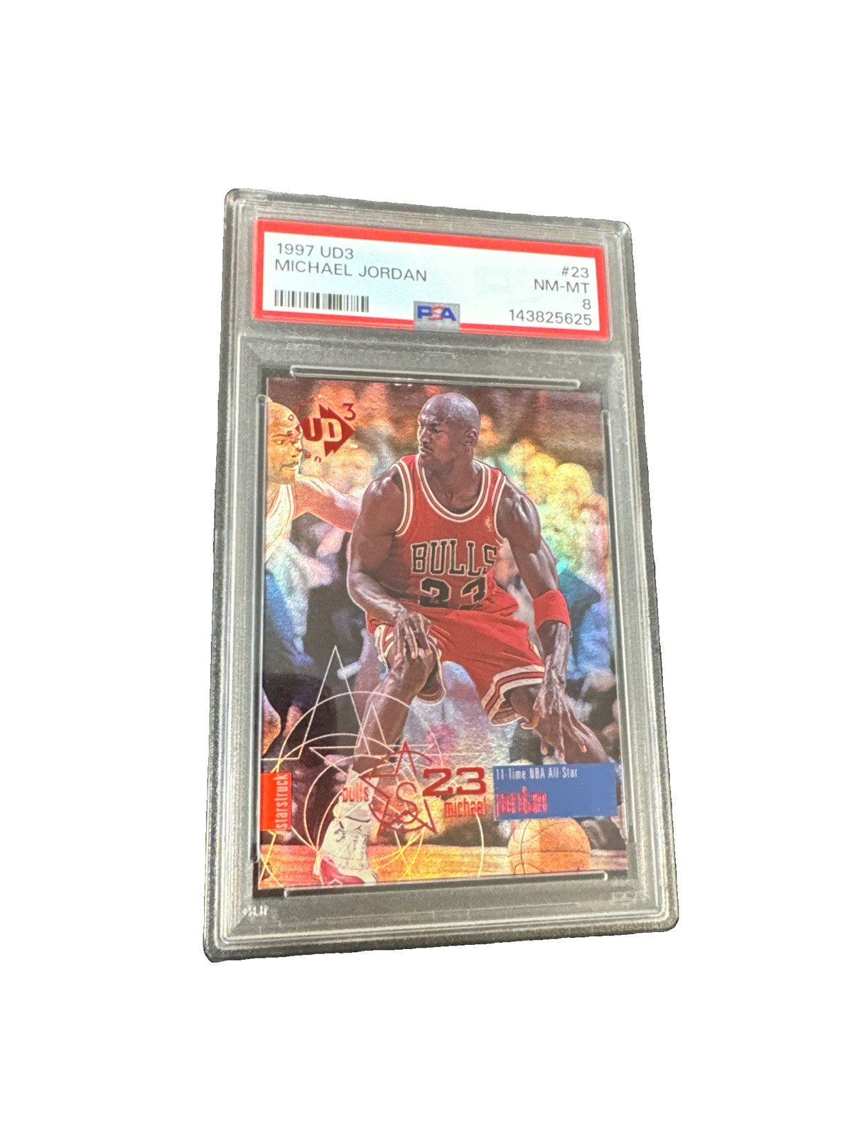 1997-98 Upper Deck UD3 - Star Struck Michael Jordan #23 PSA 8