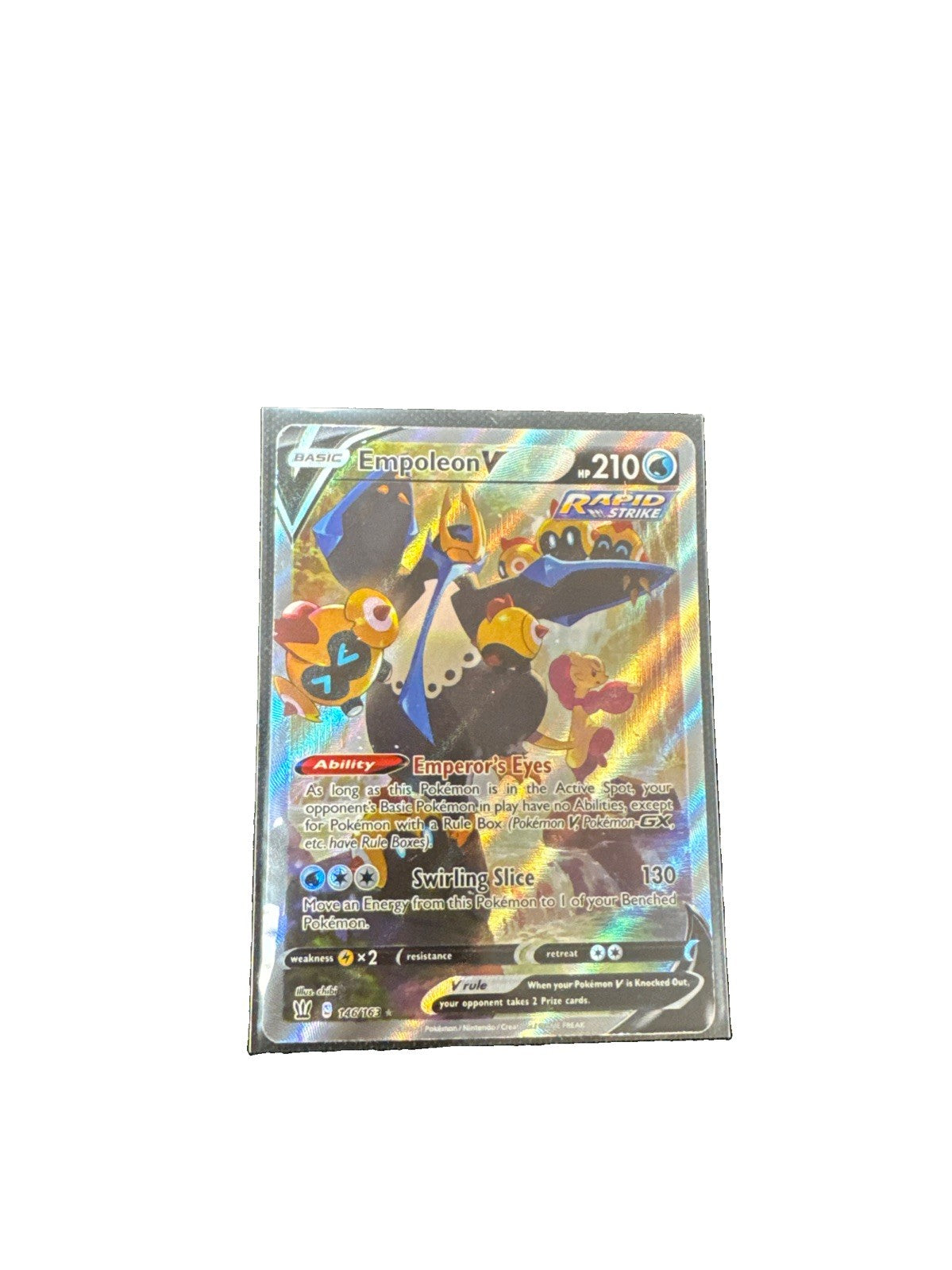 Empoleon V (Full Art) 146/163 Swsh05: Battle Styles Holo