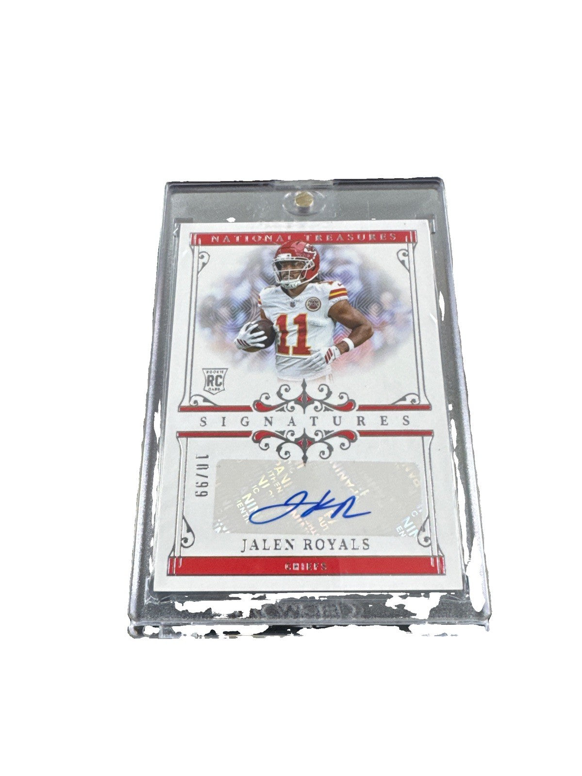 2025 Panini National Treasures - Signatures Jalen Royals #SIG-JRS /99 (AU, RC)
