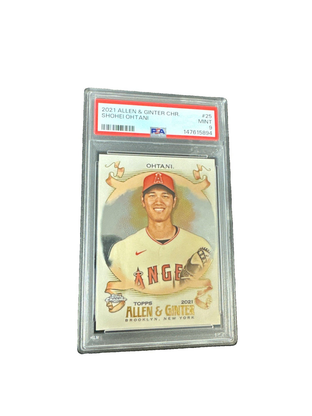 2021 Topps Allen & Ginter - Shohei Ohtani #25 PSA 9