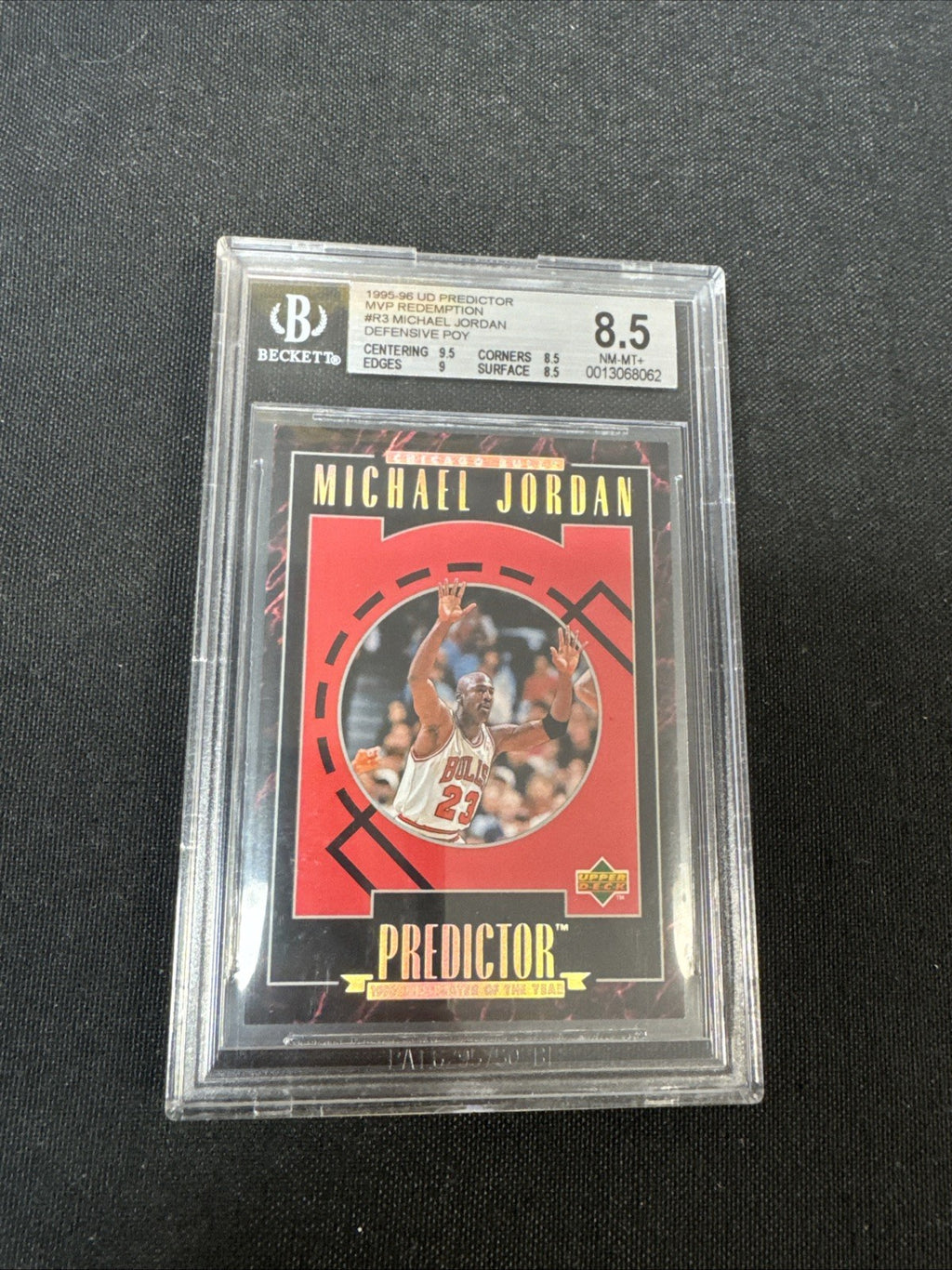 1995-96 Upper Deck - Prize Predictor Mvp Michael Jordan #R3 BGS 8.5