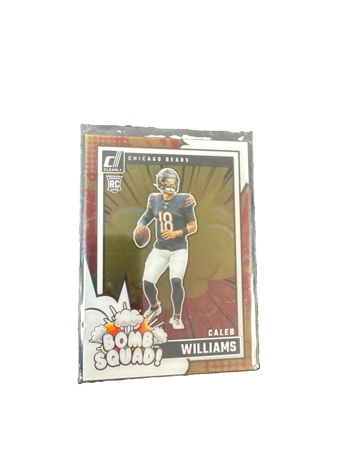 2024 Panini Clearly Donruss - Clearly Bomb Squad Caleb Williams #1 (RC)