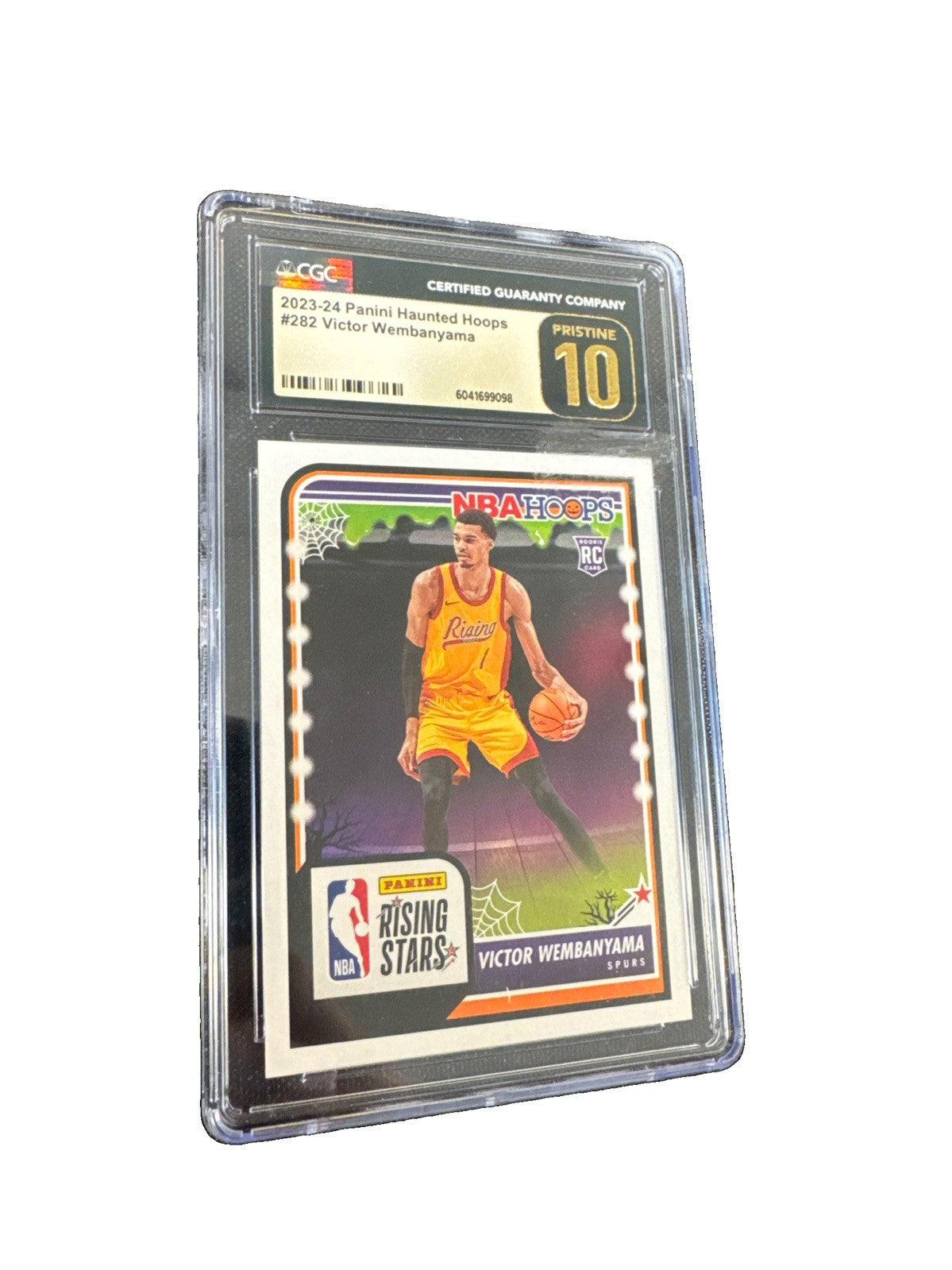 2023-24 Panini Haunted Hoops #282 Victor Wembanyama (RC) CGC 10