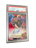 2023 Bowman’s Best Paul Skenes Best Of 2023 Autograph-Red /10 PSA 9