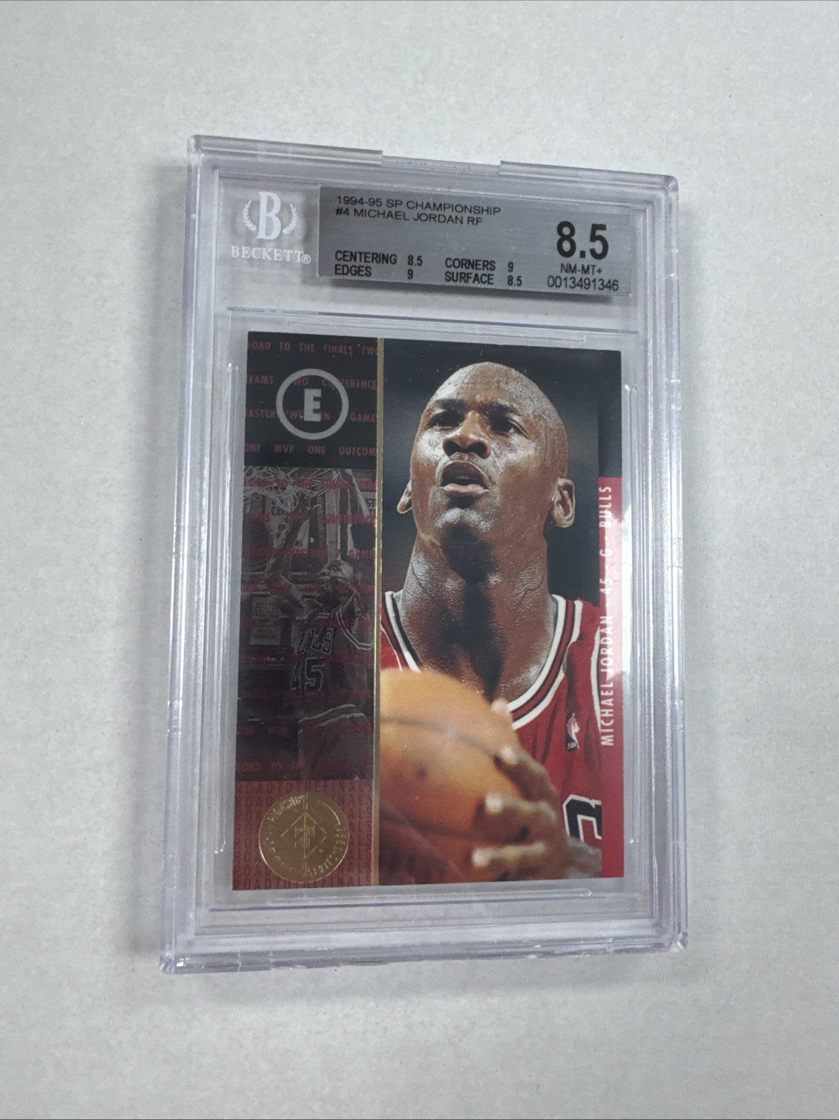 1994-95 SP Championship Series - Road to the Finals Michael Jordan #4 BGS 8.5