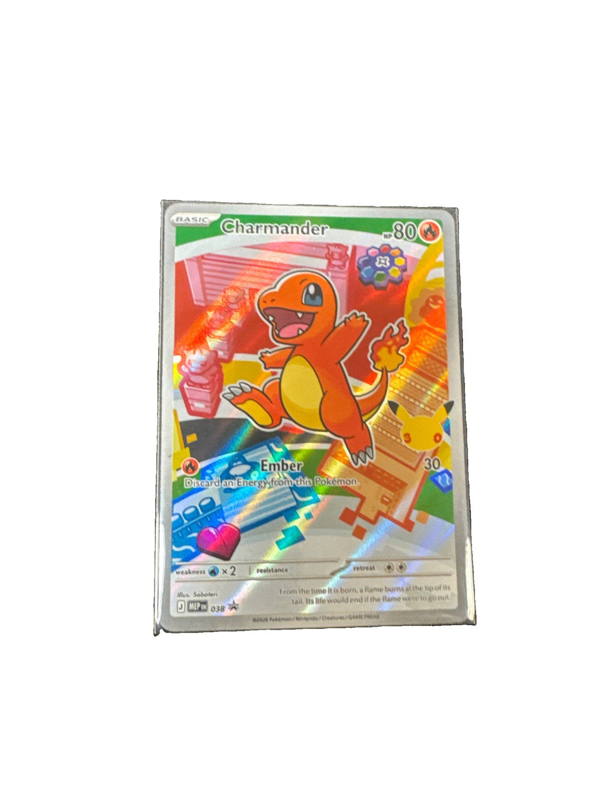 2026 Charmander 038 Mega Evolution Promo Holo