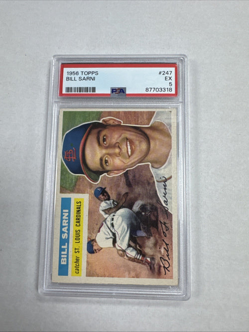 1956 Topps - Bill Sarni #247 PSA 5