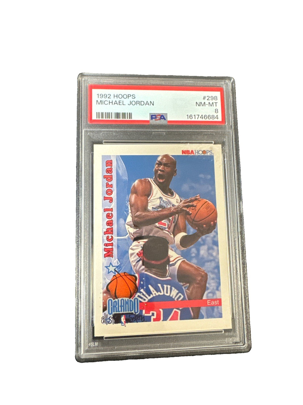 1992-93 NBA Hoops - Michael Jordan #298 PSA 8