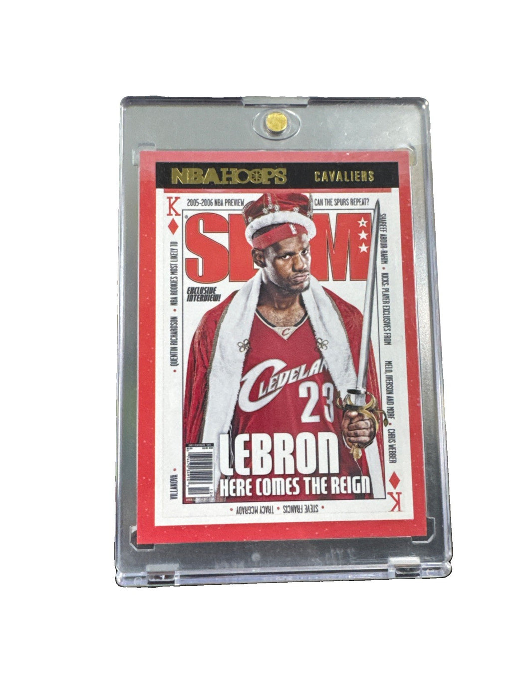 2021-22 Panini NBA Hoops - Slam LeBron James #SLAM #93