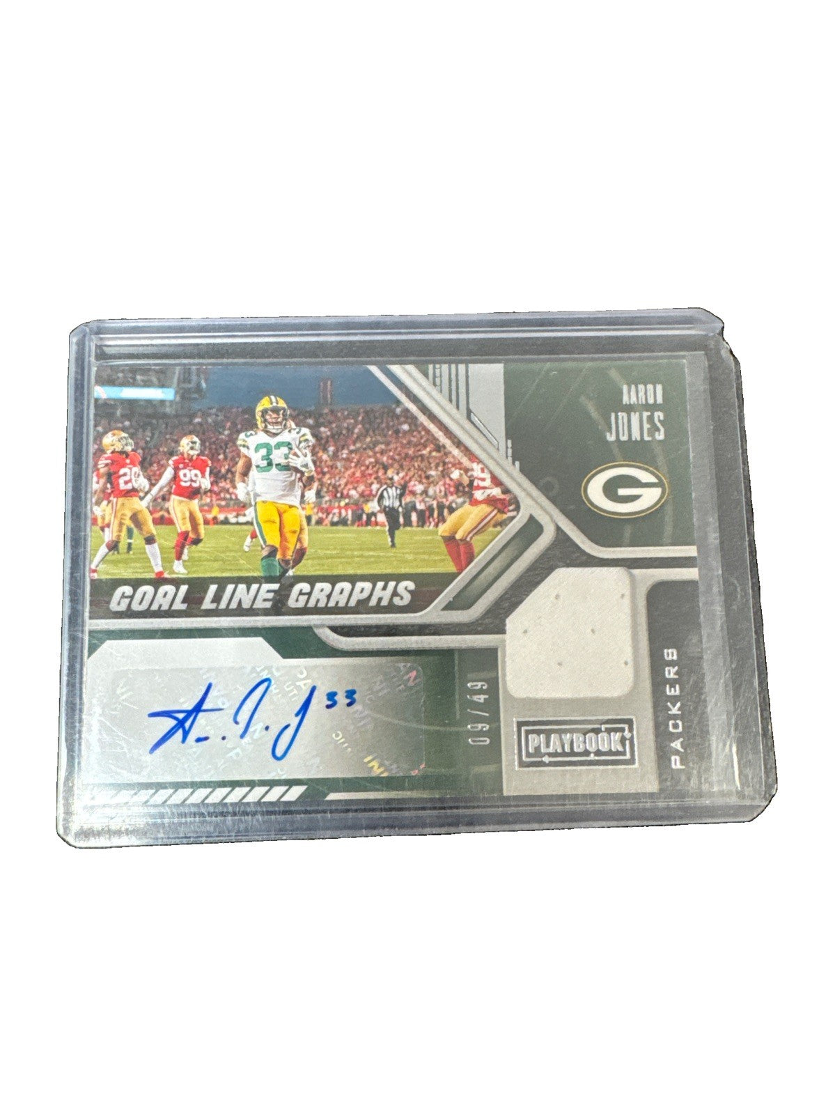 2021 Panini Aaron Jones Patch Auto /49
