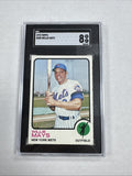 1973 Topps - Willie Mays #305 SGC 8