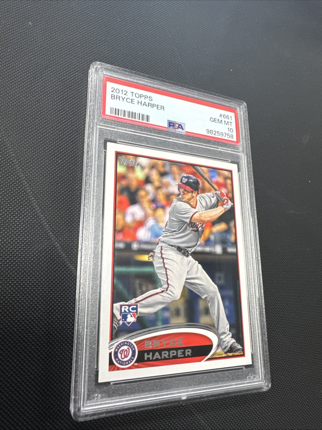 2012 Topps Bruce Harper (RC) PSA 10