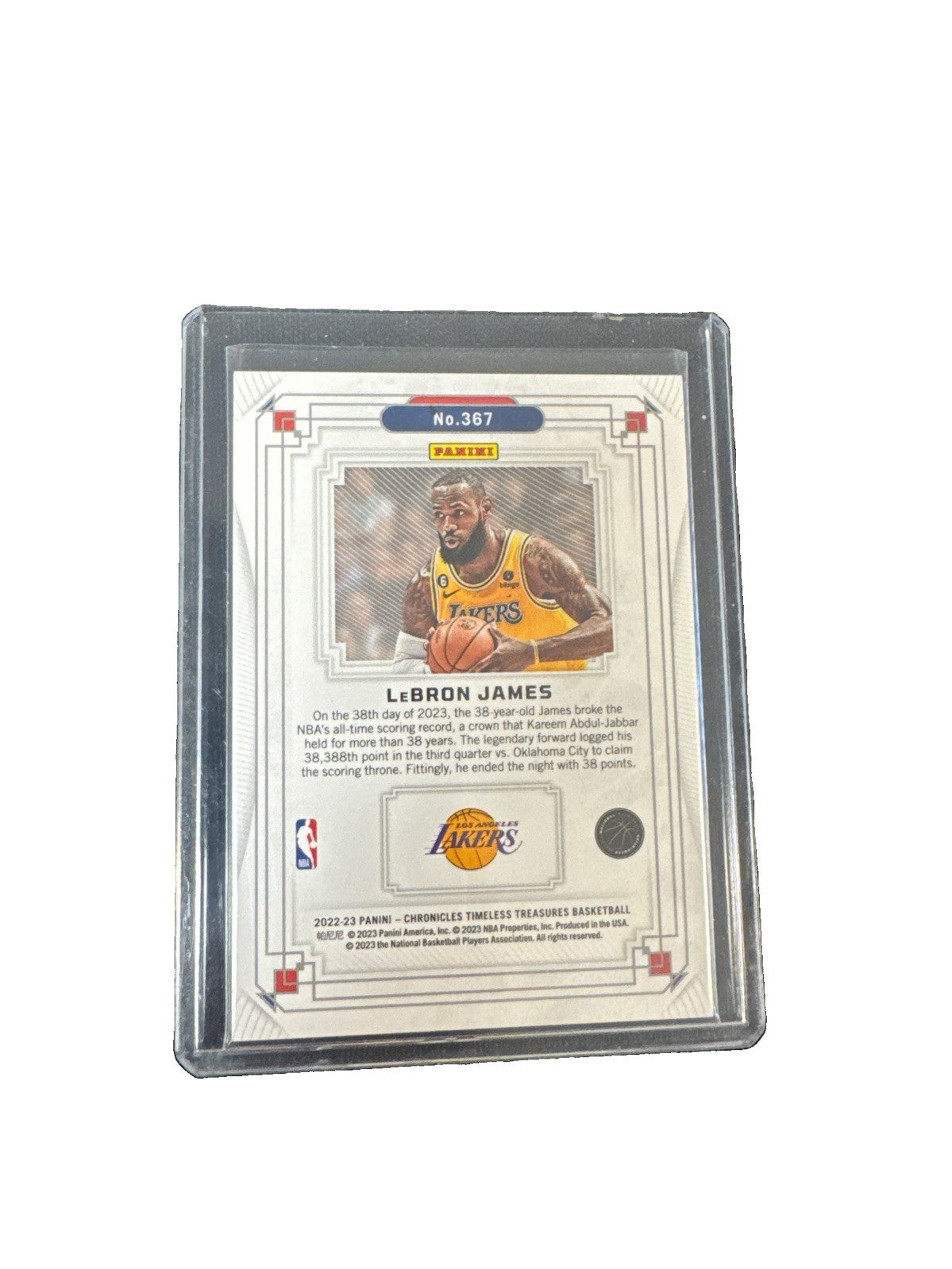 2022-23 Timeless Treasures LeBron James /249