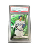 2025 Topps Chrome Black - Shohei Ohtani #50 Green Wave Refractor /99 PSA 9