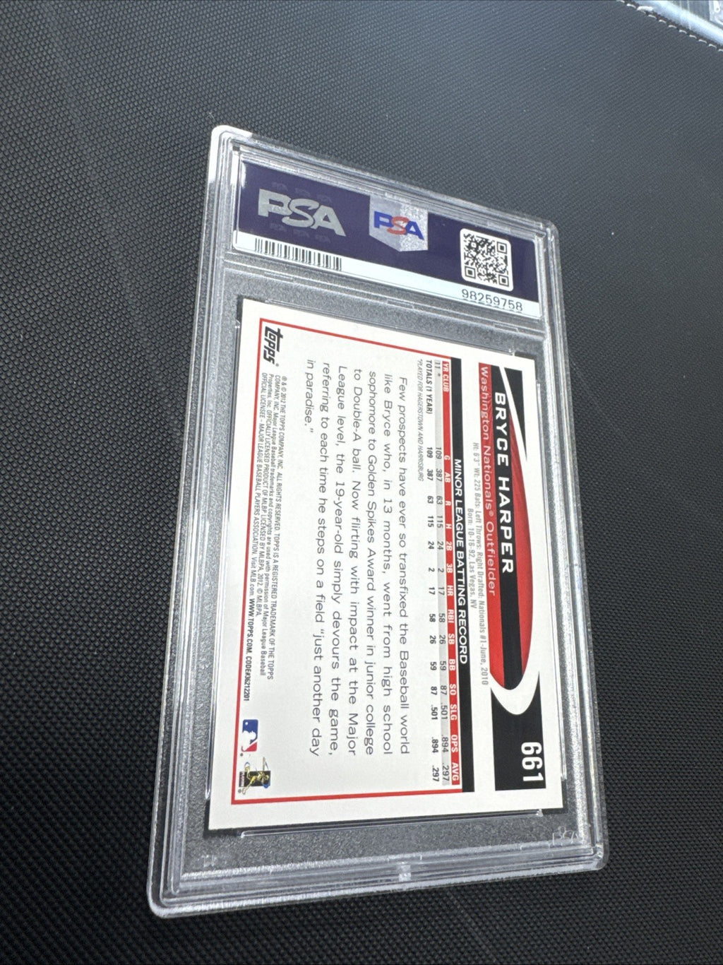 2012 Topps Bruce Harper (RC) PSA 10