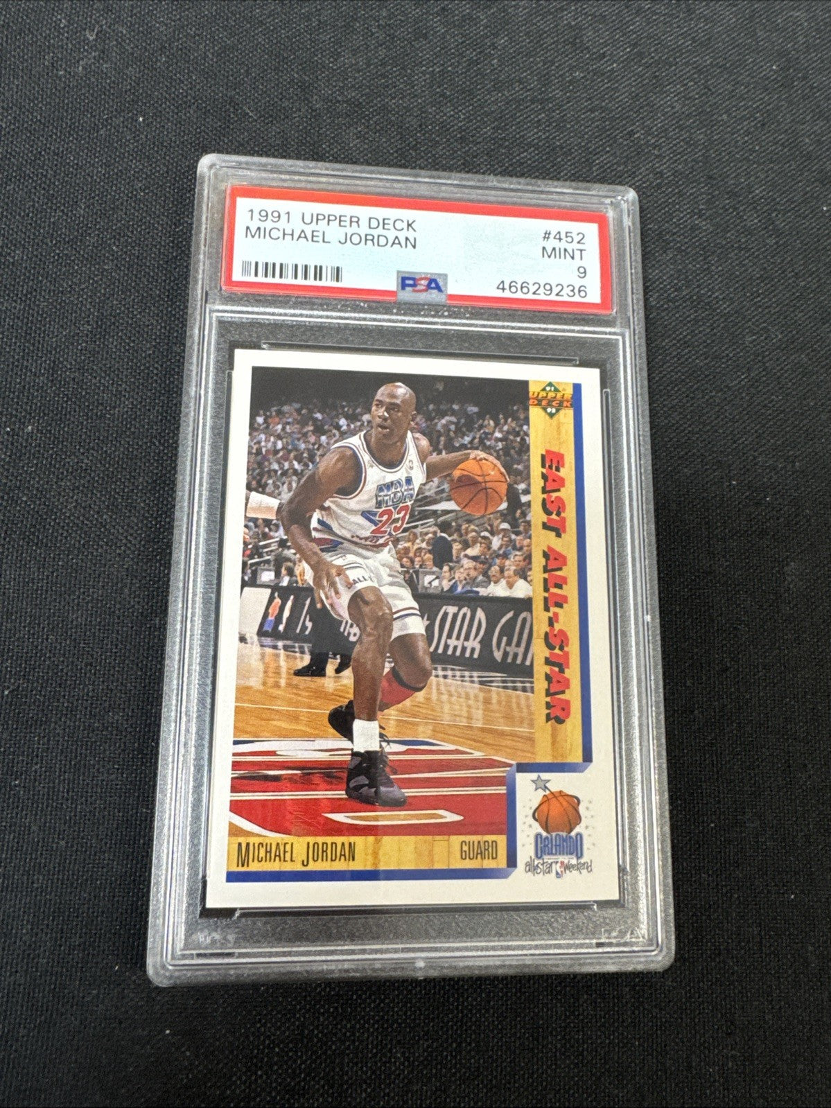 1991-92 Upper Deck - All-Star Michael Jordan #452 PSA 9