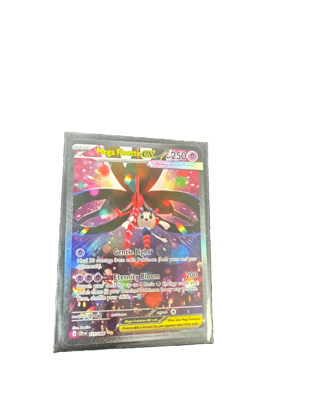 Mega Floette ex 117/086 Me04: Chaos Rising Holo