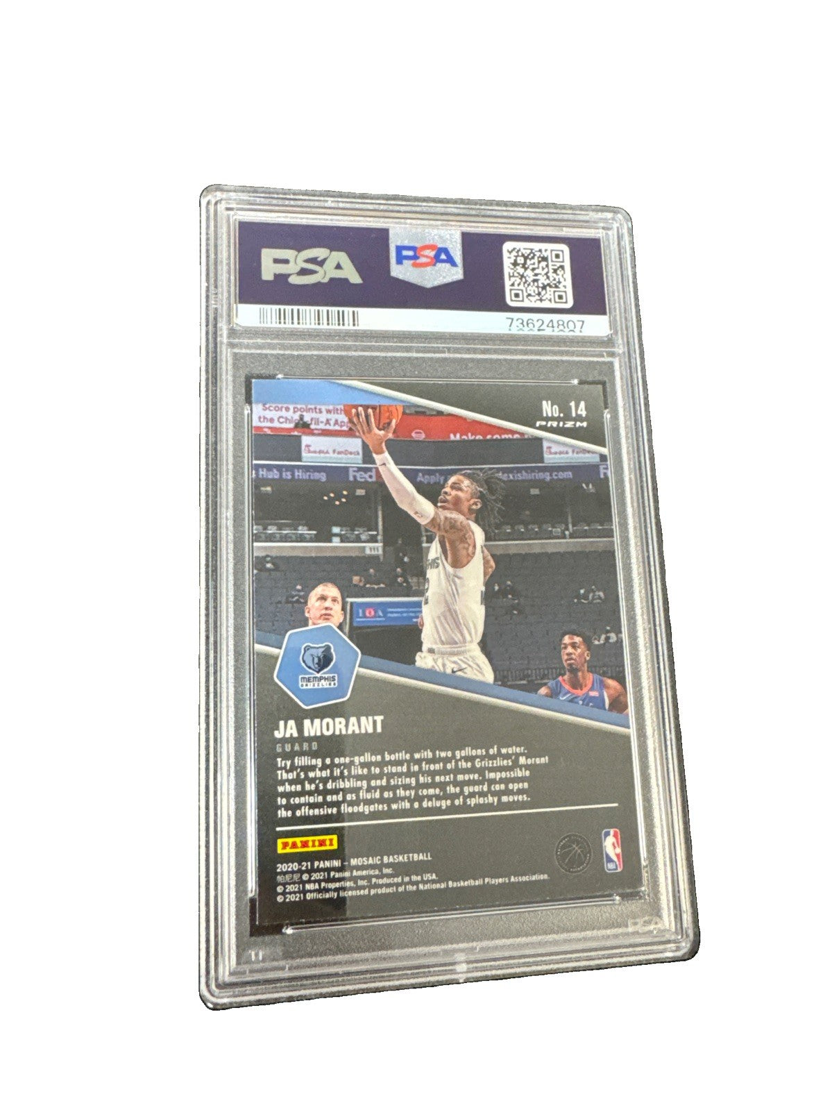 2020-21 Panini Mosaic - Swagger Ja Morant #14