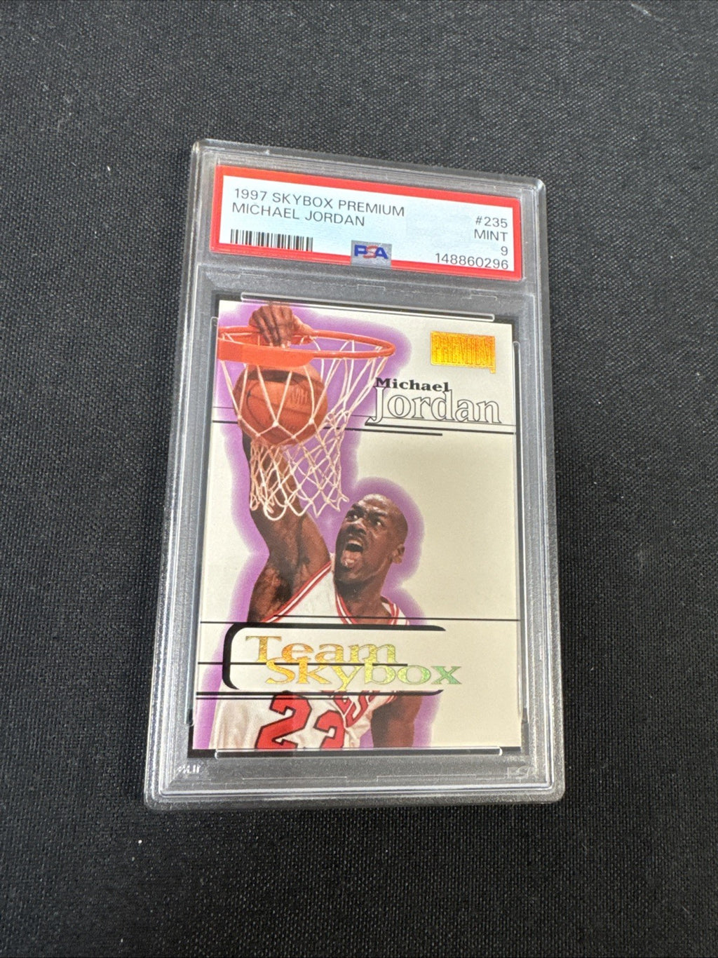 1997-98 Skybox Premium - Team Skybox Michael Jordan #235 PSA 9