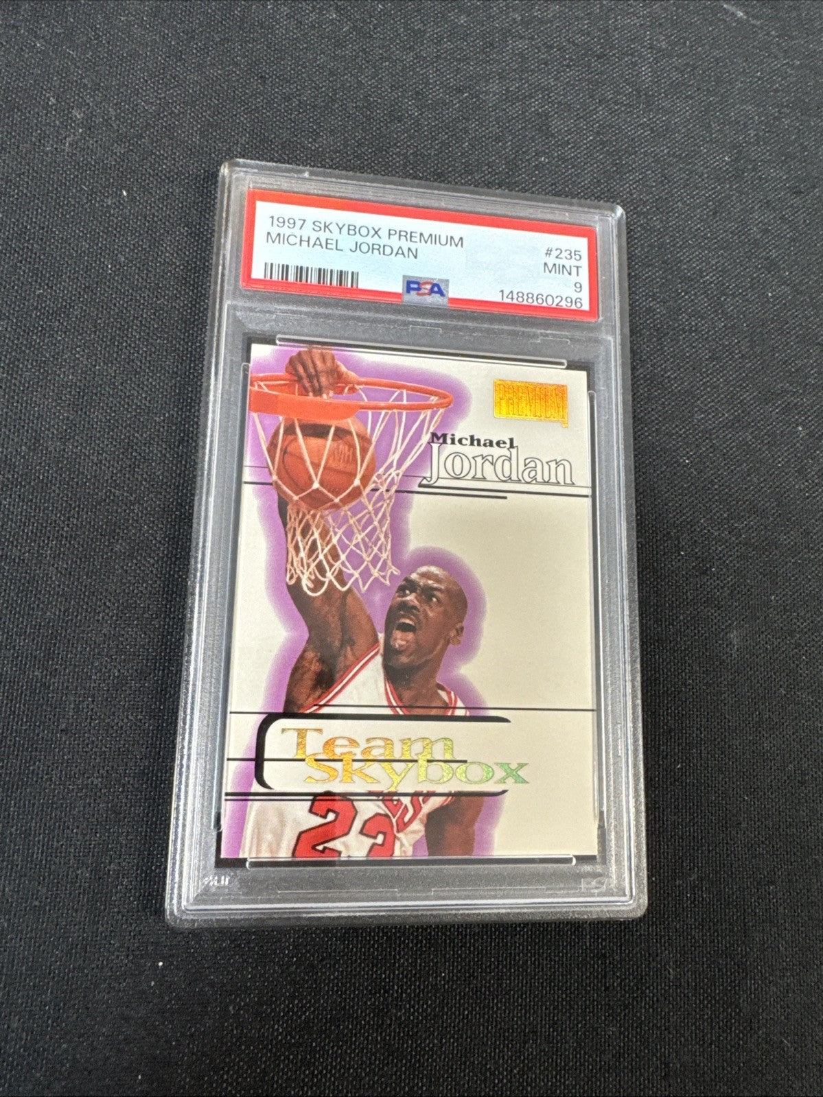 1997-98 Skybox Premium - Team Skybox Michael Jordan #235 PSA 9