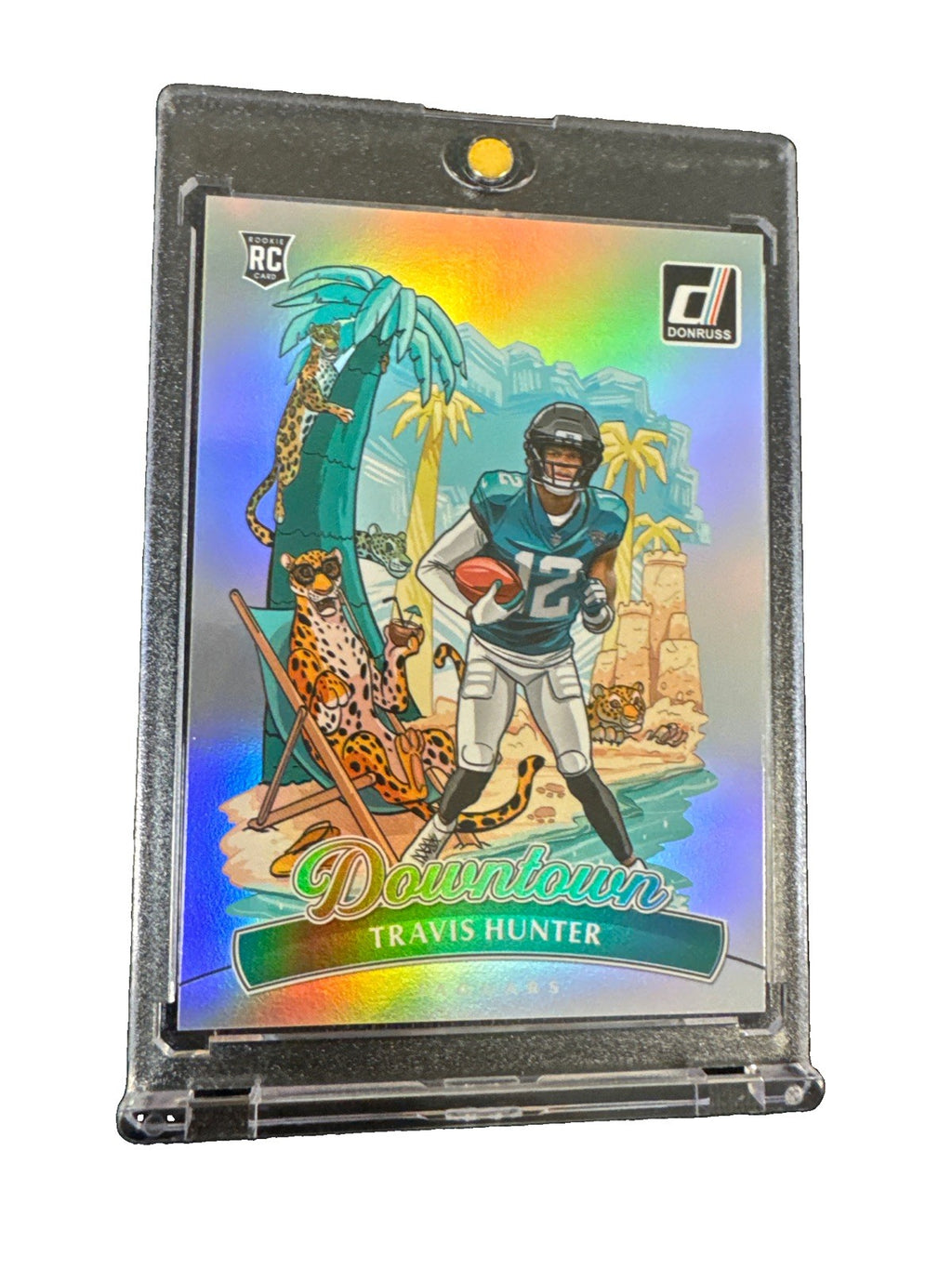 2025 Panini Donruss - Downtown! Travis Hunter #13 (RC)