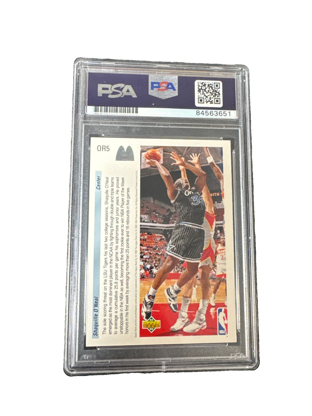 PSA/DNA Certified Shaquille O’Neal Auto Grade GEM MT 10