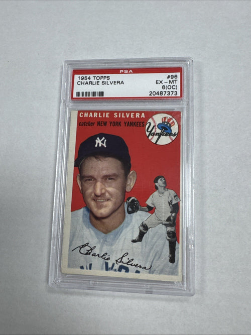 1954 Topps - Charlie Silvera #96 PSA 6