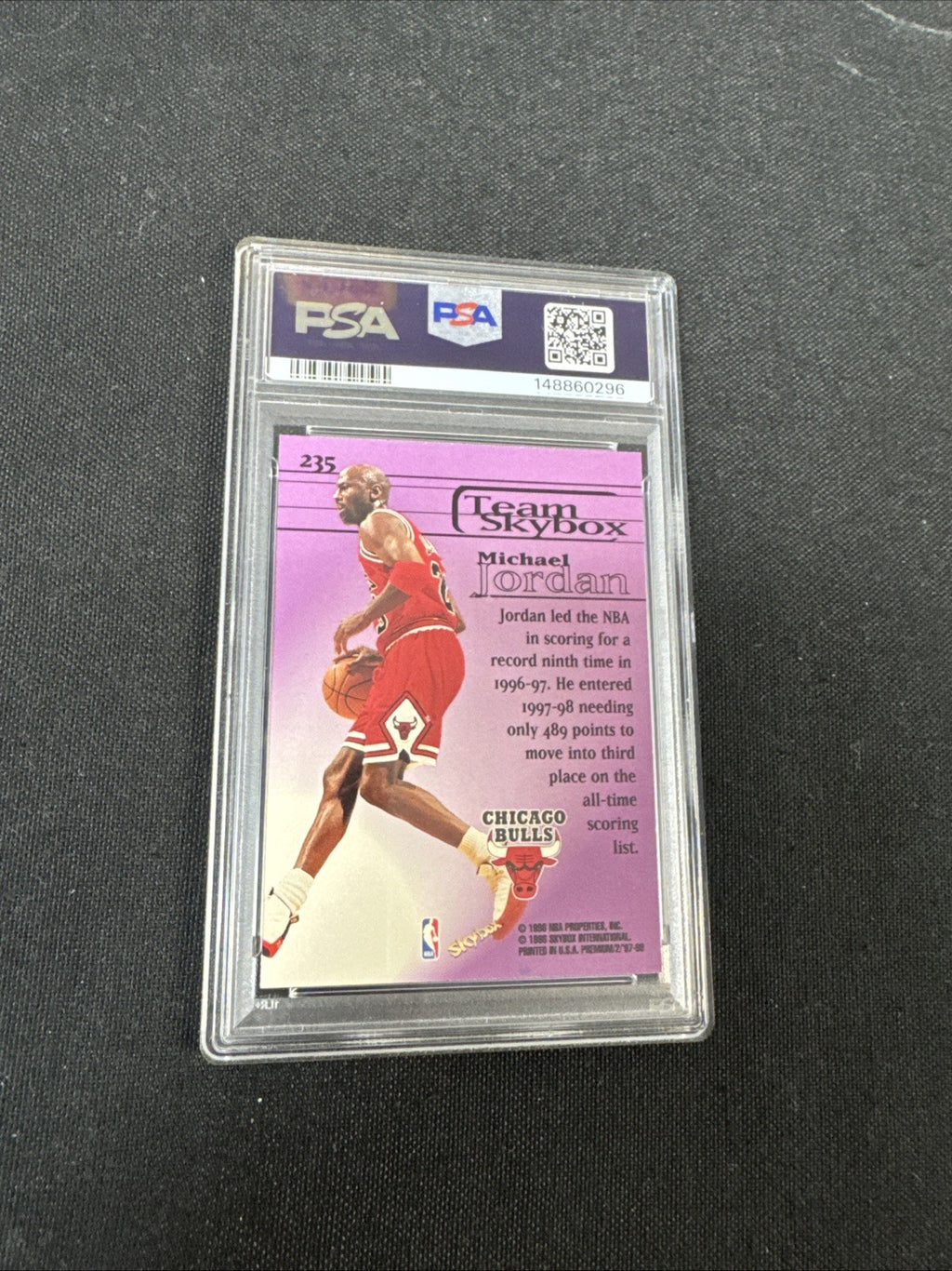 1997-98 Skybox Premium - Team Skybox Michael Jordan #235 PSA 9