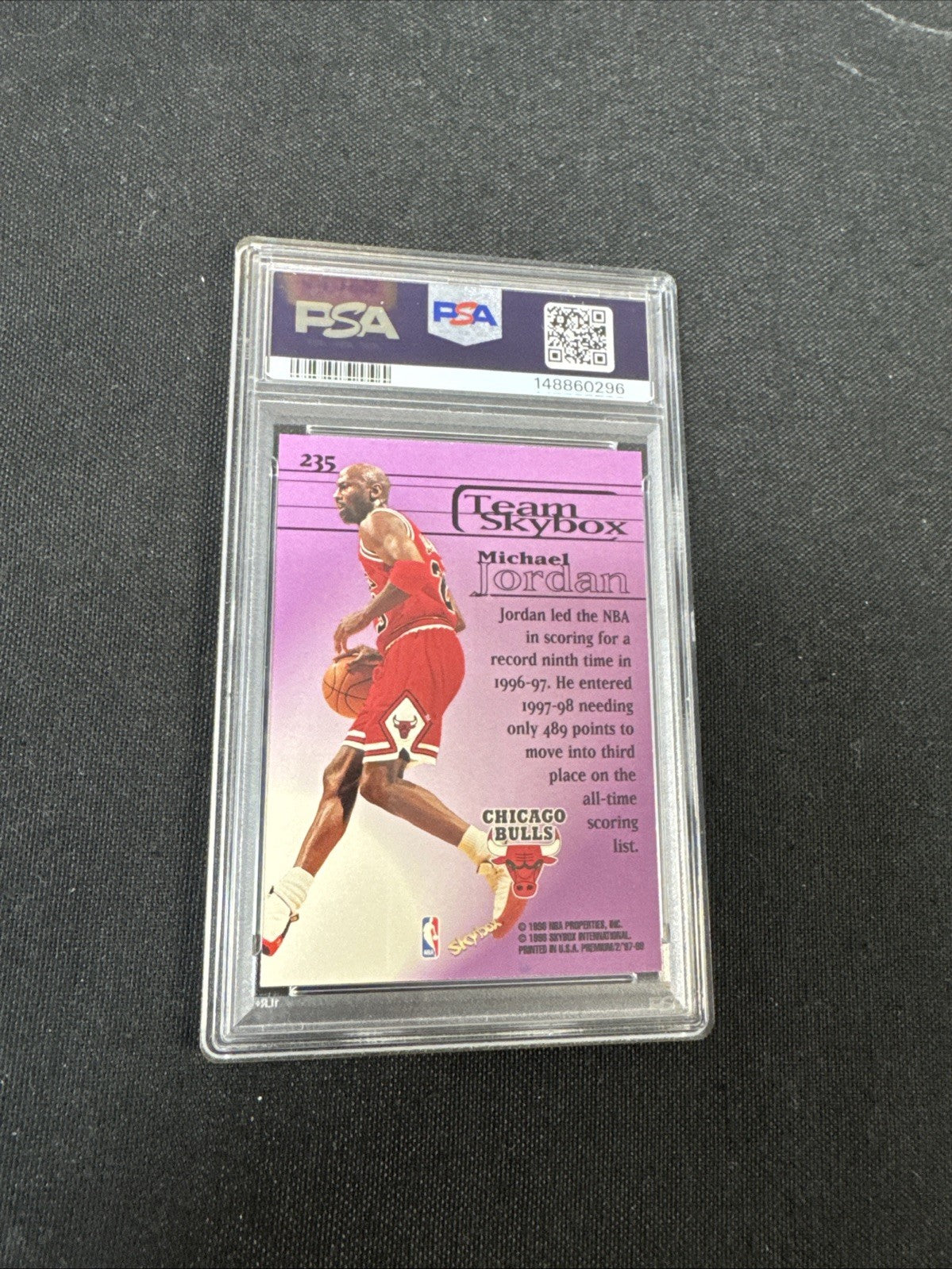 1997-98 Skybox Premium - Team Skybox Michael Jordan #235 PSA 9
