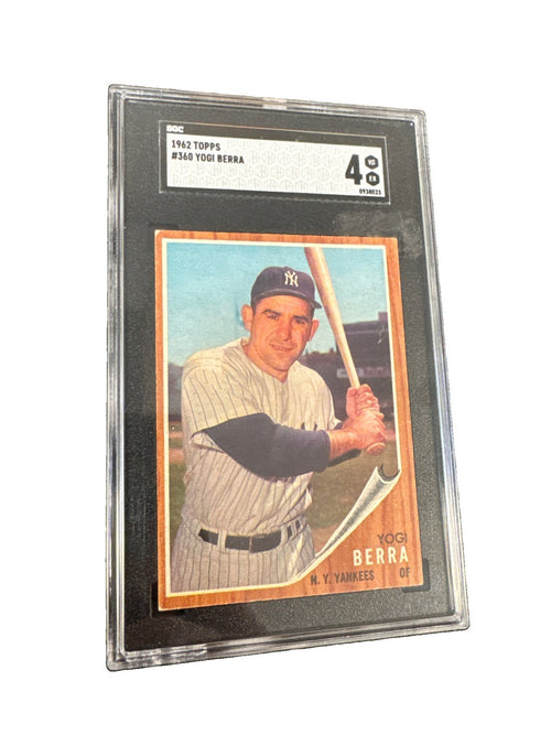 1962 Topps - Yogi Berra #360 SGC 4