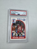 1989-90 NBA Hoops - All-Star Game Michael Jordan #21 PSA 8