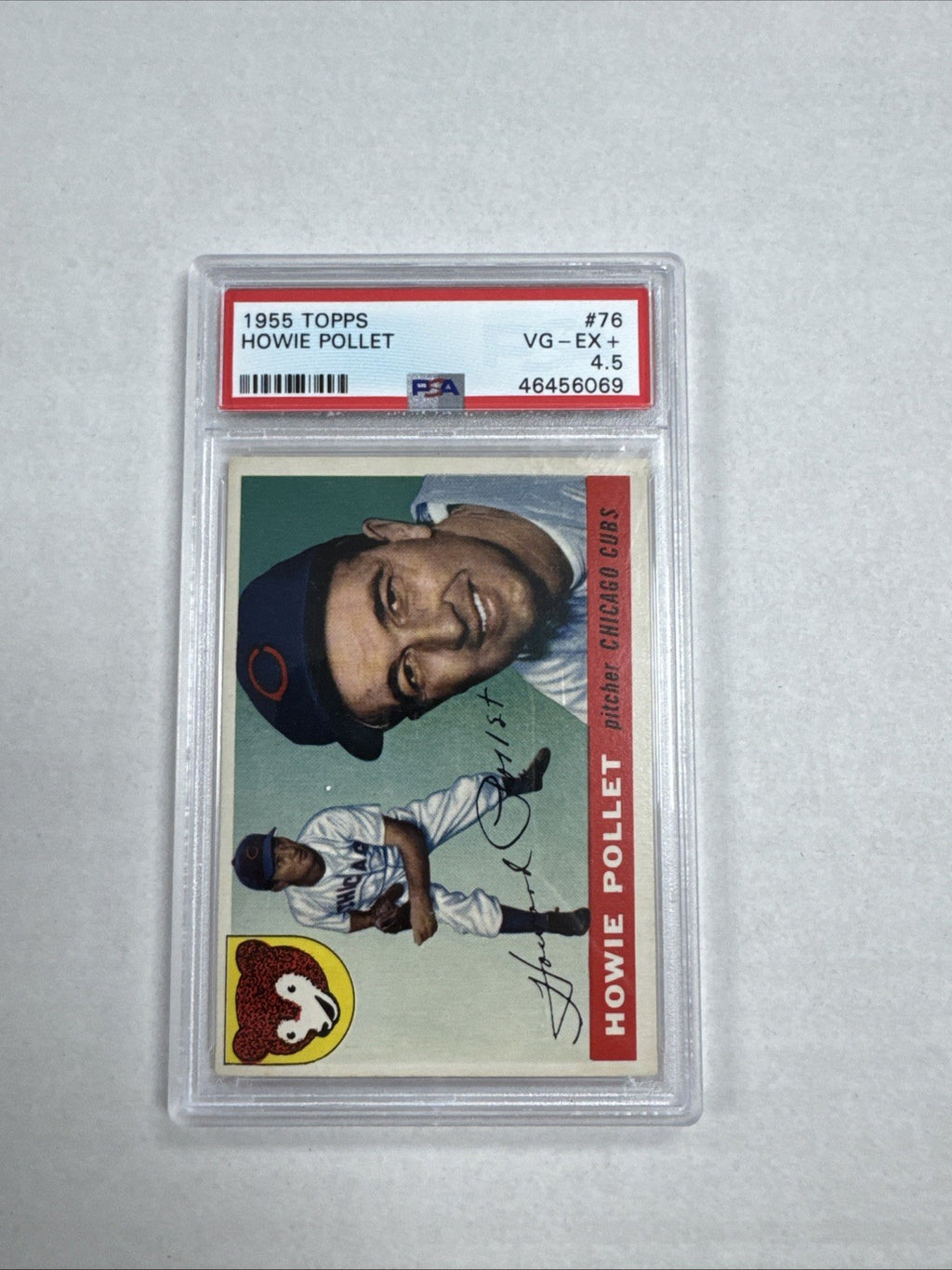 1955 Topps - Howie Pollet #76 PSA 4.5