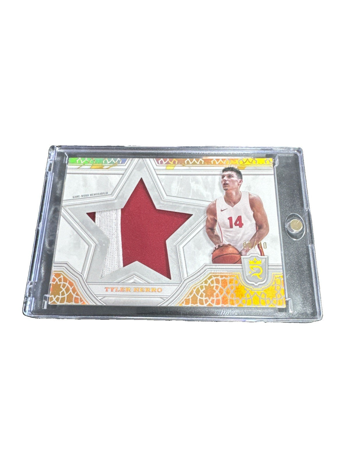 Tyler Herro Star Relics Game Worn Memorabilia /10