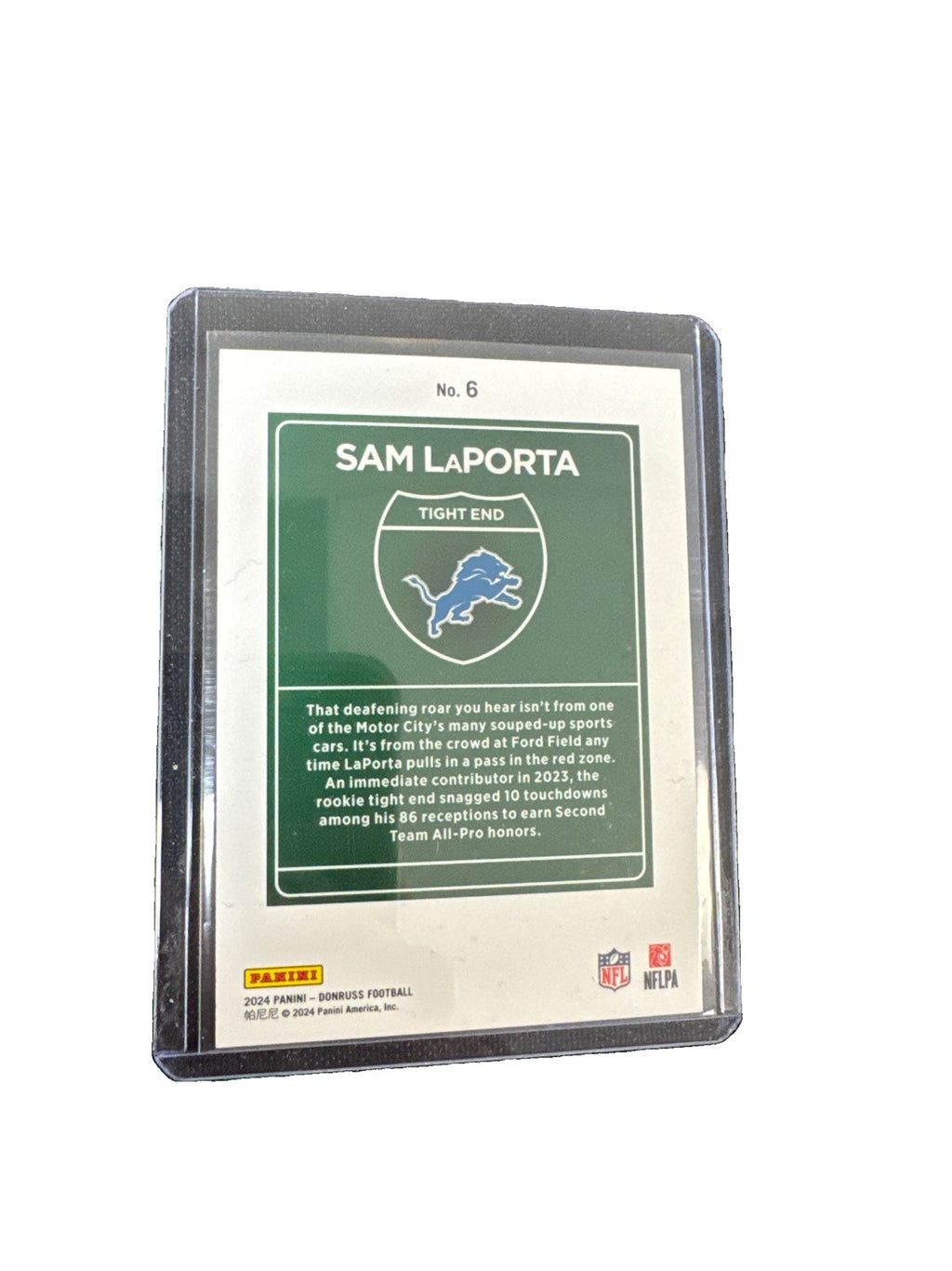 2024 Panini Donruss Optic - Downtown! Sam LaPorta #6