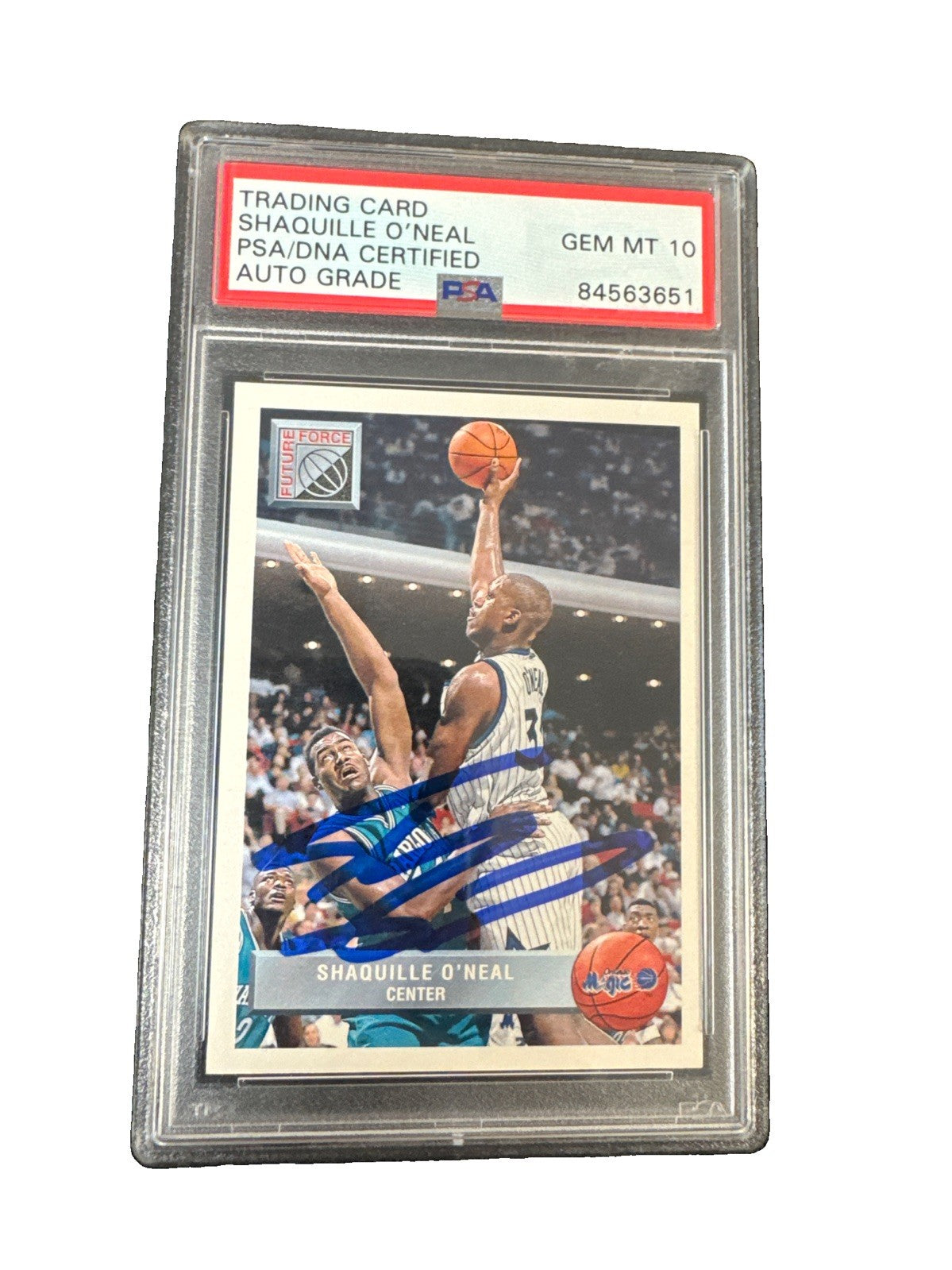 PSA/DNA Certified Shaquille O’Neal Auto Grade GEM MT 10