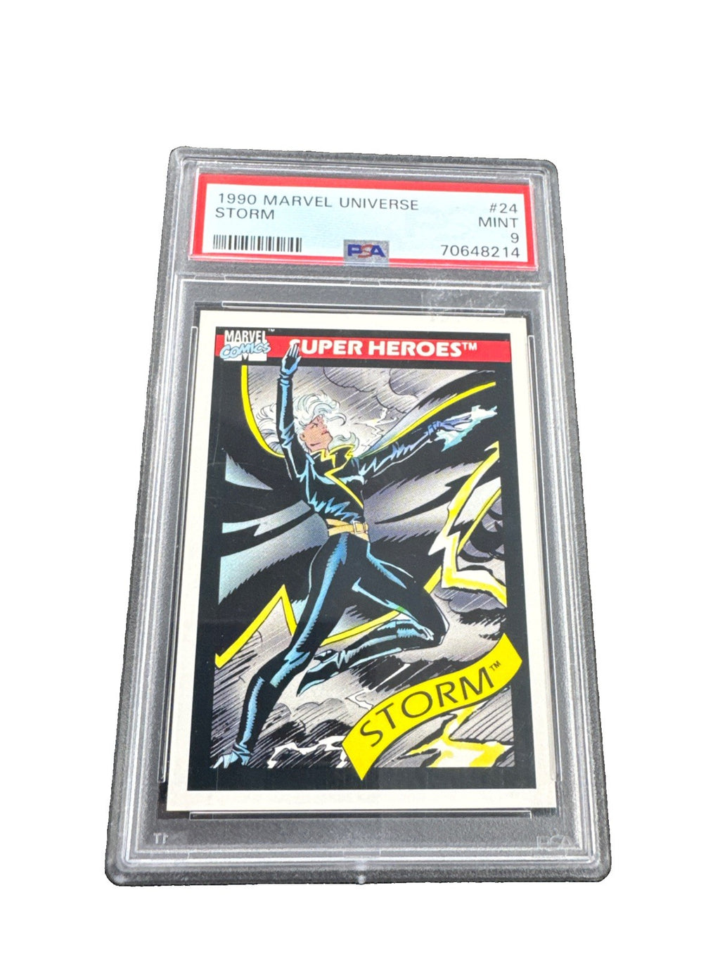 1990 Marvel Universe Storm #24 PSA 9