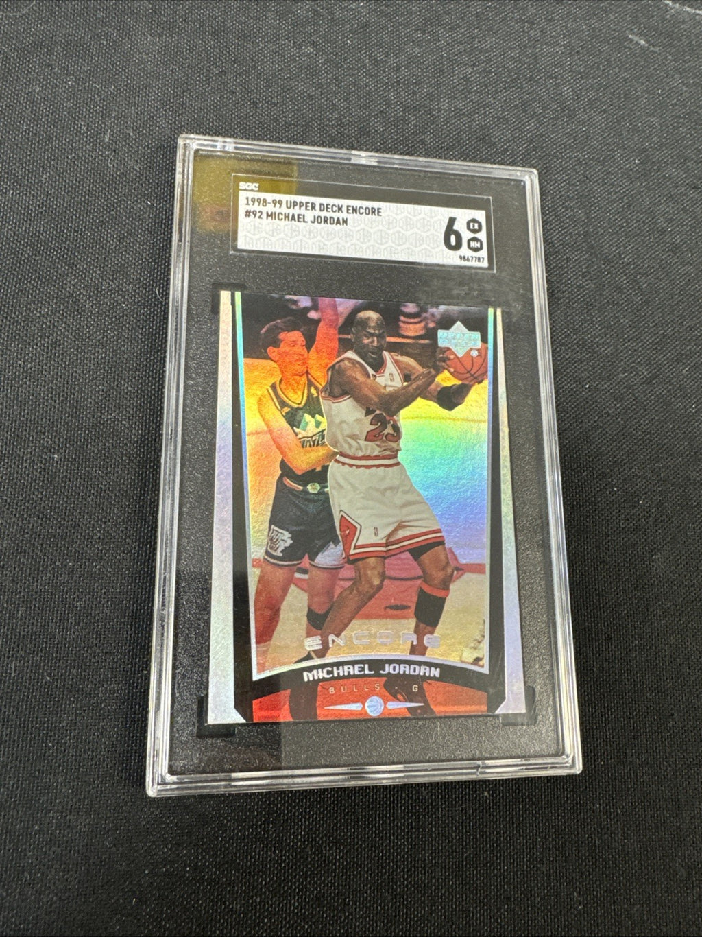 1998-99 Upper Deck Encore - Michael Jordan #92 SGC 6