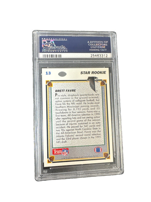 1991 Upper Deck - Star Rookie Brett Favre #13 (RC) PSA 9