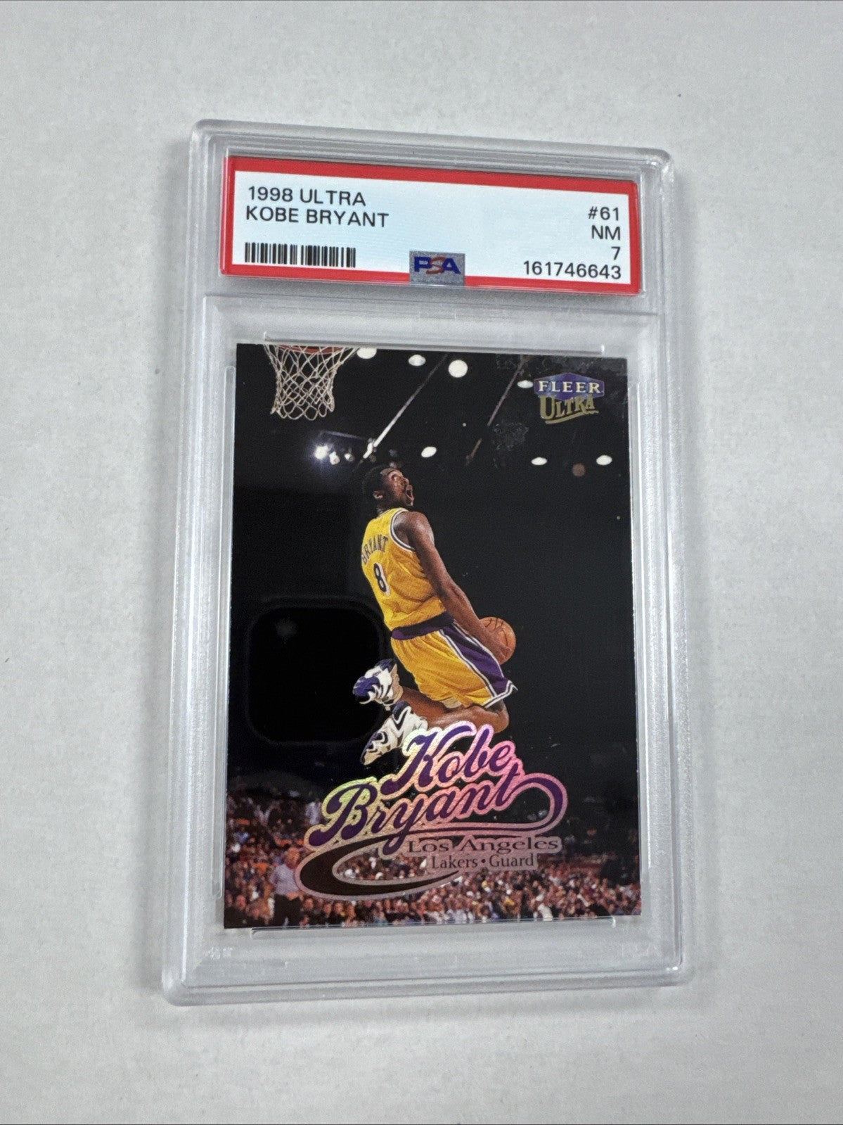 1998-99 Fleer Ultra - Kobe Bryant #61 PSA 7