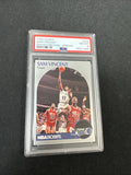 1990-91 NBA Hoops - Michael Jordan, Sam Vincent #12 Michael Jordan PSA 8