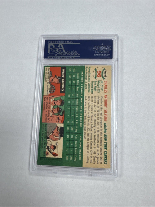 1954 Topps - Charlie Silvera #96 PSA 6